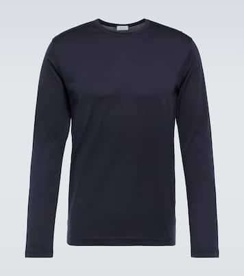 Longsleeve aus Baumwolle | Sunspel