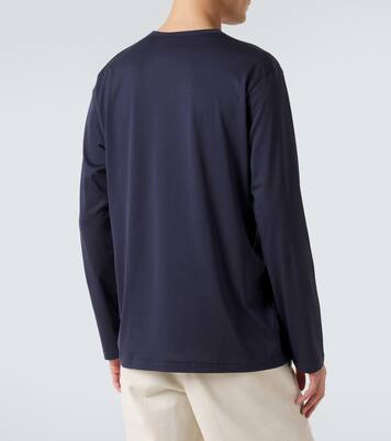 Longsleeve aus Baumwolle | Sunspel