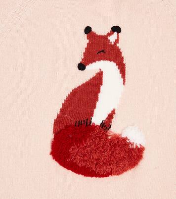 Embroidered virgin wool sweater | Il Gufo