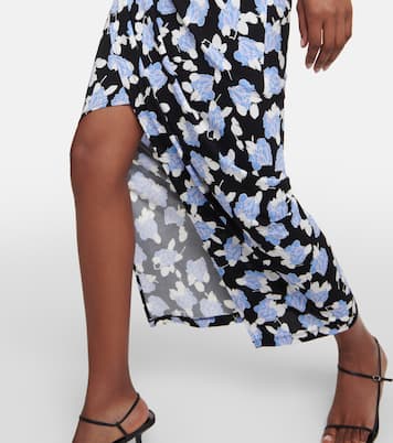 Robe longue Kitana asymétrique | Diane von Furstenberg