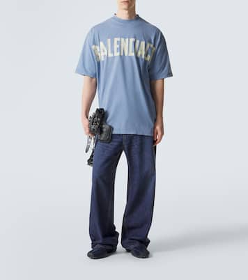 Mid-rise wide-leg jeans | Balenciaga