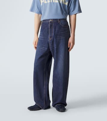 Mid-rise wide-leg jeans | Balenciaga