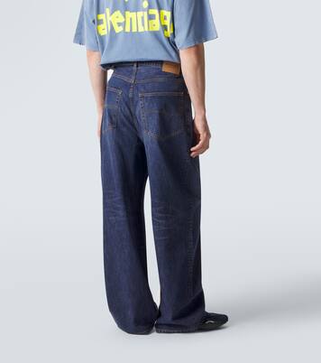 Mid-rise wide-leg jeans | Balenciaga