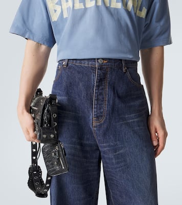 Mid-rise wide-leg jeans | Balenciaga