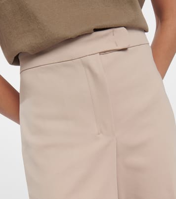Conico cotton-blend flared pants | 'S Max Mara