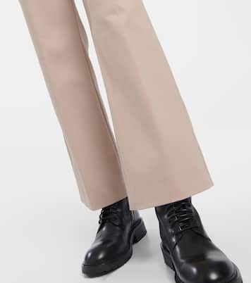 Conico cotton-blend flared pants | 'S Max Mara