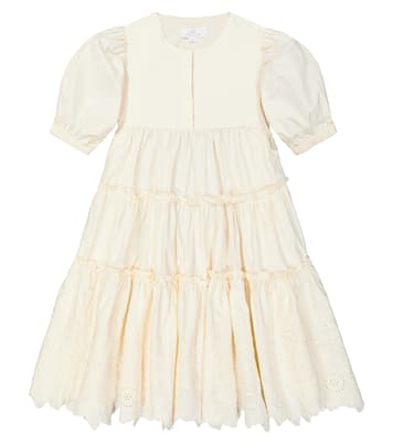 Christina embroidered cotton dress | C'era Una Volta