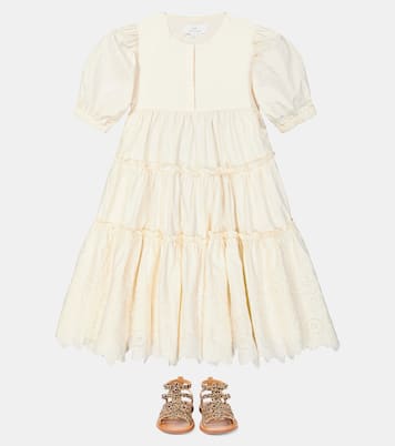 Christina embroidered cotton dress | C'era Una Volta