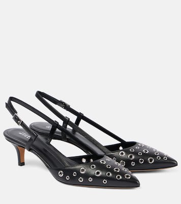 Pilia leather slingback pumps | Isabel Marant