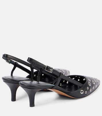 Pilia leather slingback pumps | Isabel Marant