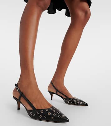 Pilia leather slingback pumps | Isabel Marant