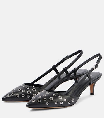 Pilia leather slingback pumps | Isabel Marant