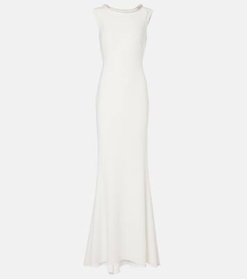 Bridal Corsica embellished cady gown | Max Mara