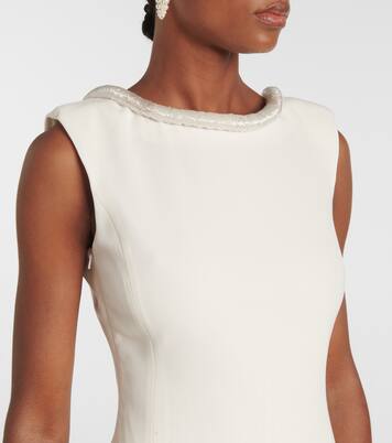 Bridal Corsica embellished cady gown | Max Mara