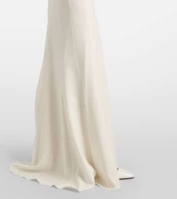 Bridal Corsica embellished cady gown | Max Mara