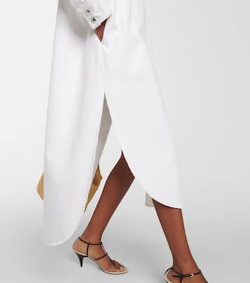 Robe chemise Seffi en coton | Khaite