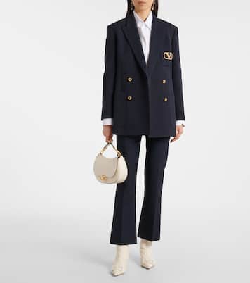 Bottines VLogo Signature 40 en cuir | Valentino Garavani