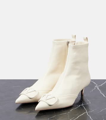 Bottines VLogo Signature 40 en cuir | Valentino Garavani