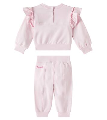 Baby printed cotton-blend set | Monnalisa