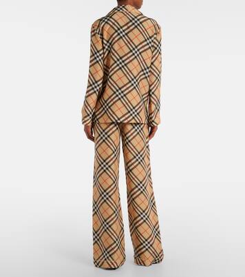 Knitted silk top | Burberry