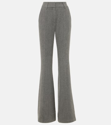 Rhein high-rise wool and cashmere flared pants | Gabriela Hearst