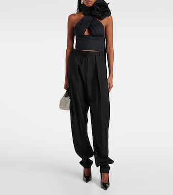 Top aus Baumwollpopeline | Area