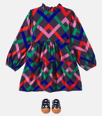 Garland cotton-blend dress | Bobo Choses