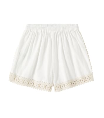 Wylie cotton shorts | Zimmermann Kids