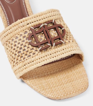 Pantoletten Sydney aus Raffiabast | Simkhai