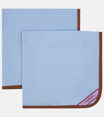 Rainbow Sky Large set of 2 napkins | La DoubleJ