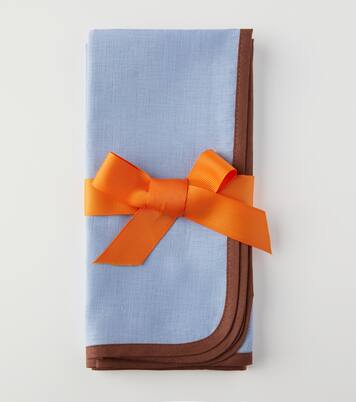 Rainbow Sky Large set of 2 napkins | La DoubleJ