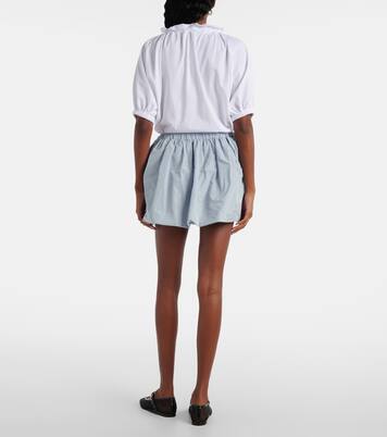 Faille miniskirt | Patou