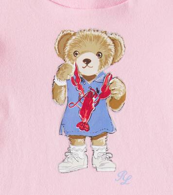 Baby Polo Bear cotton jersey T-shirt | Polo Ralph Lauren Kids