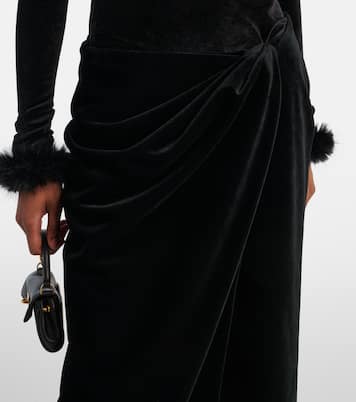 Jersey wrap skirt | Balenciaga