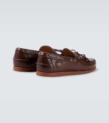 Náuticos Palm Avenue de piel | Valentino Garavani