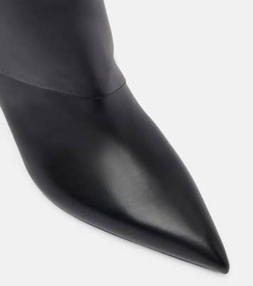 Twist 95 leather knee-high boots | Balmain