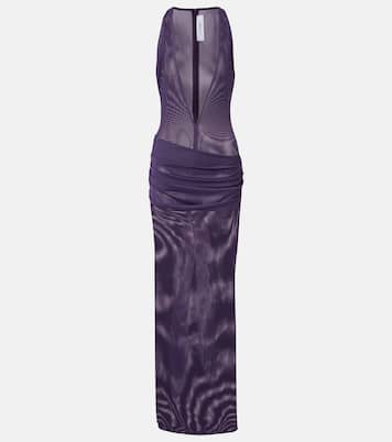 Sheer gown | Alex Perry