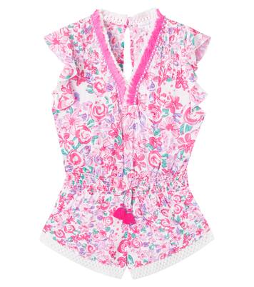 Sasha floral romper | Poupette St Barth Kids