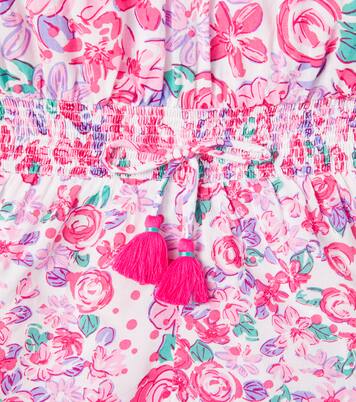 Sasha floral romper | Poupette St Barth Kids
