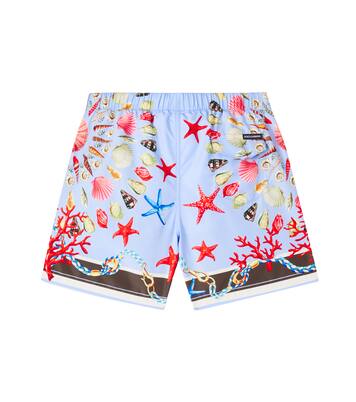Printed swim trunks | Dolce&Gabbana Kids