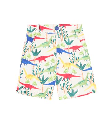 Printed cotton shorts | Fábula