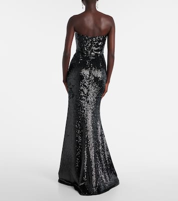 Verzierte Robe aus einem Seidengemisch | Elie Saab