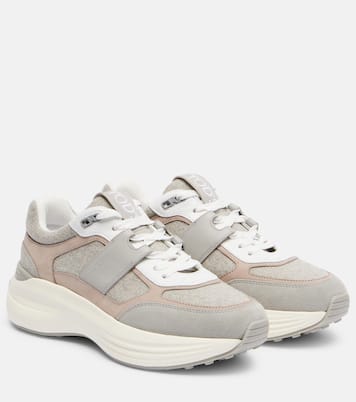 Sneakers mit Veloursleder | Tod's