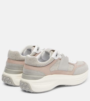 Sneakers mit Veloursleder | Tod's