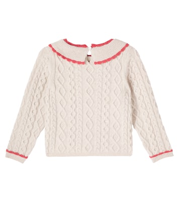 Sienna cable-knit wool-blend sweater | Bebe Organic