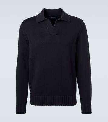 Wool polo sweater | Thom Sweeney