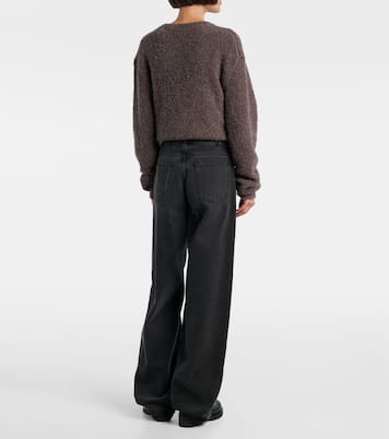 Clair high-rise straight jeans | The Row