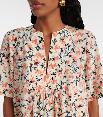 Top Calla en soie à fleurs | Ulla Johnson