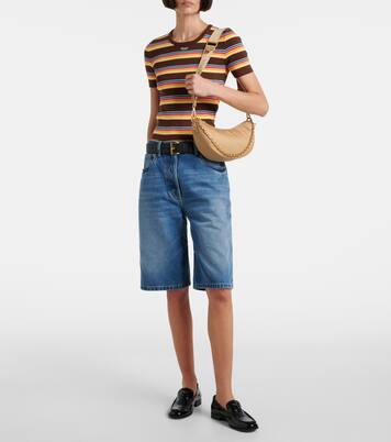 Bolso al hombro Prada Demi-Lune de Re-Nylon | Prada