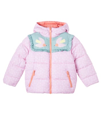 Printed quilted puffer jacket | Stella McCartney Kids